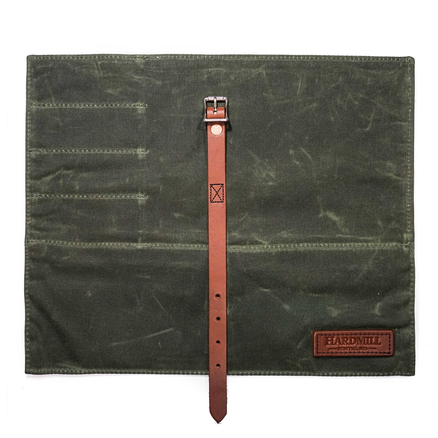 Hardmill, Waxed Canvas Compact Knife Roll