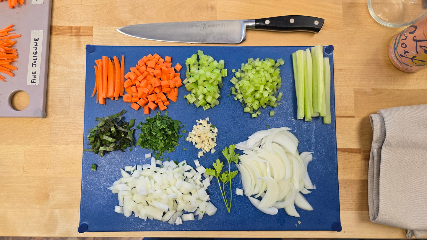Essential Knife Skills Class, 90 Minutes