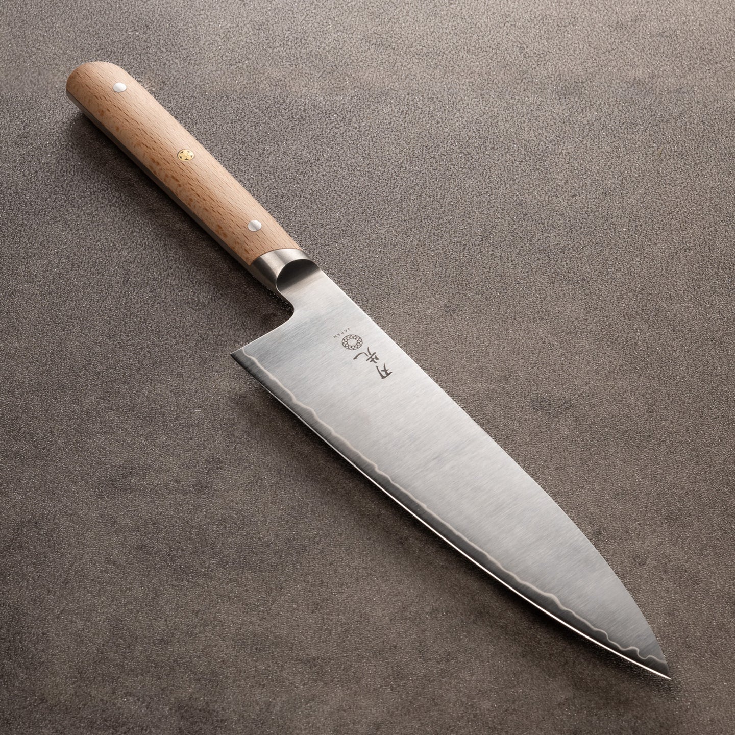 Hazaki - Gyuto, Beech Wood handle