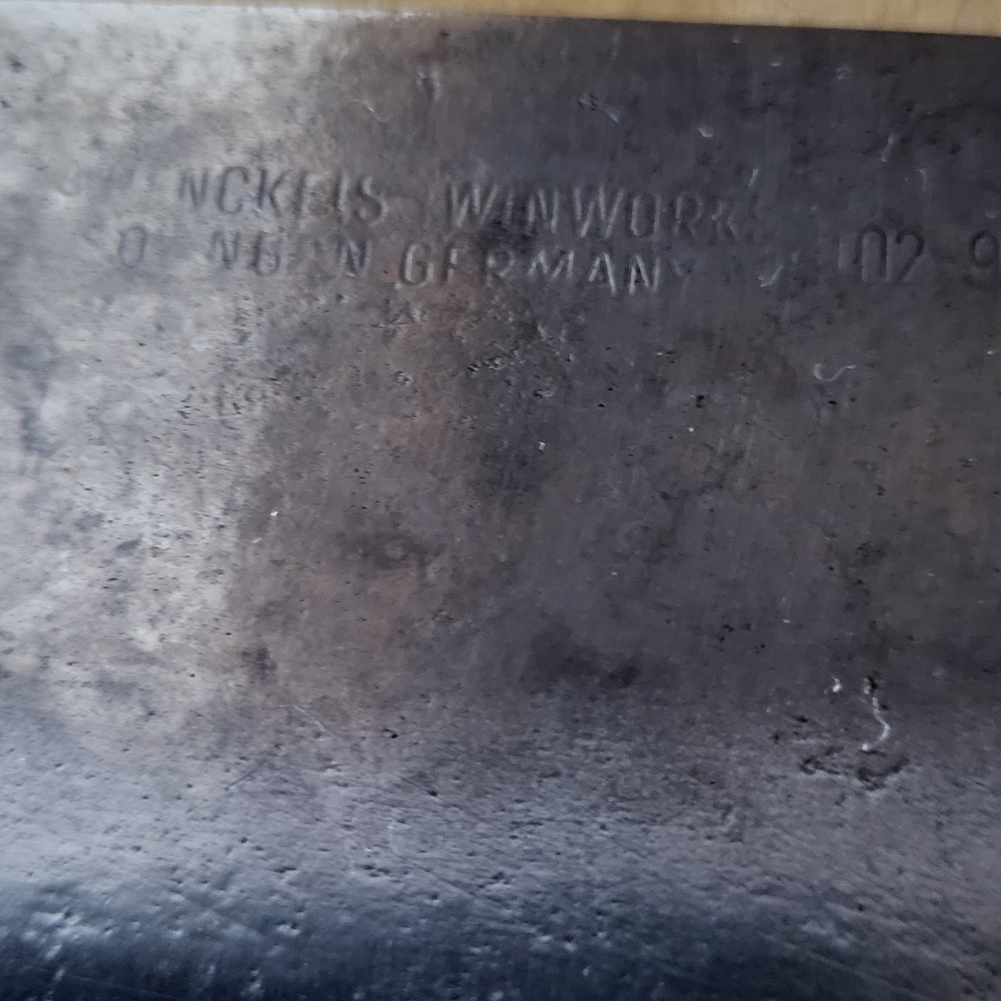 Refurbished - Vintage 9" J.A. Henckels Twinworks, Carbon Steel Chef Knife