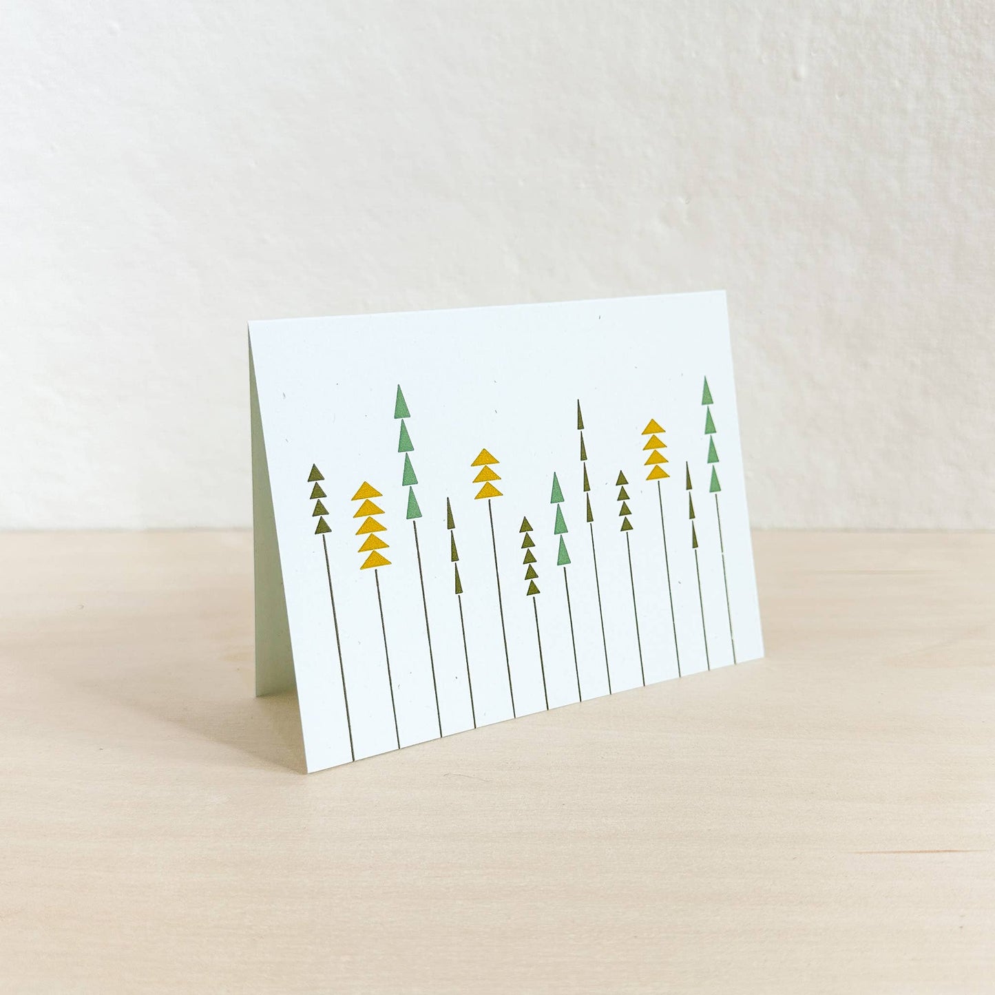 Gingerly Press, Pine Grove Folding Card