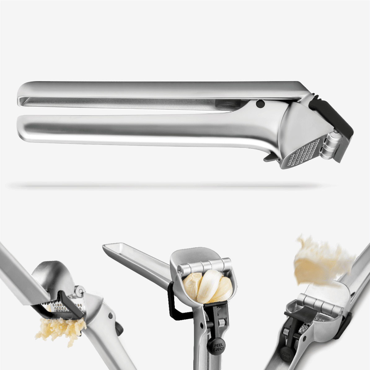 Garject Self-Cleaning Garlic Press
