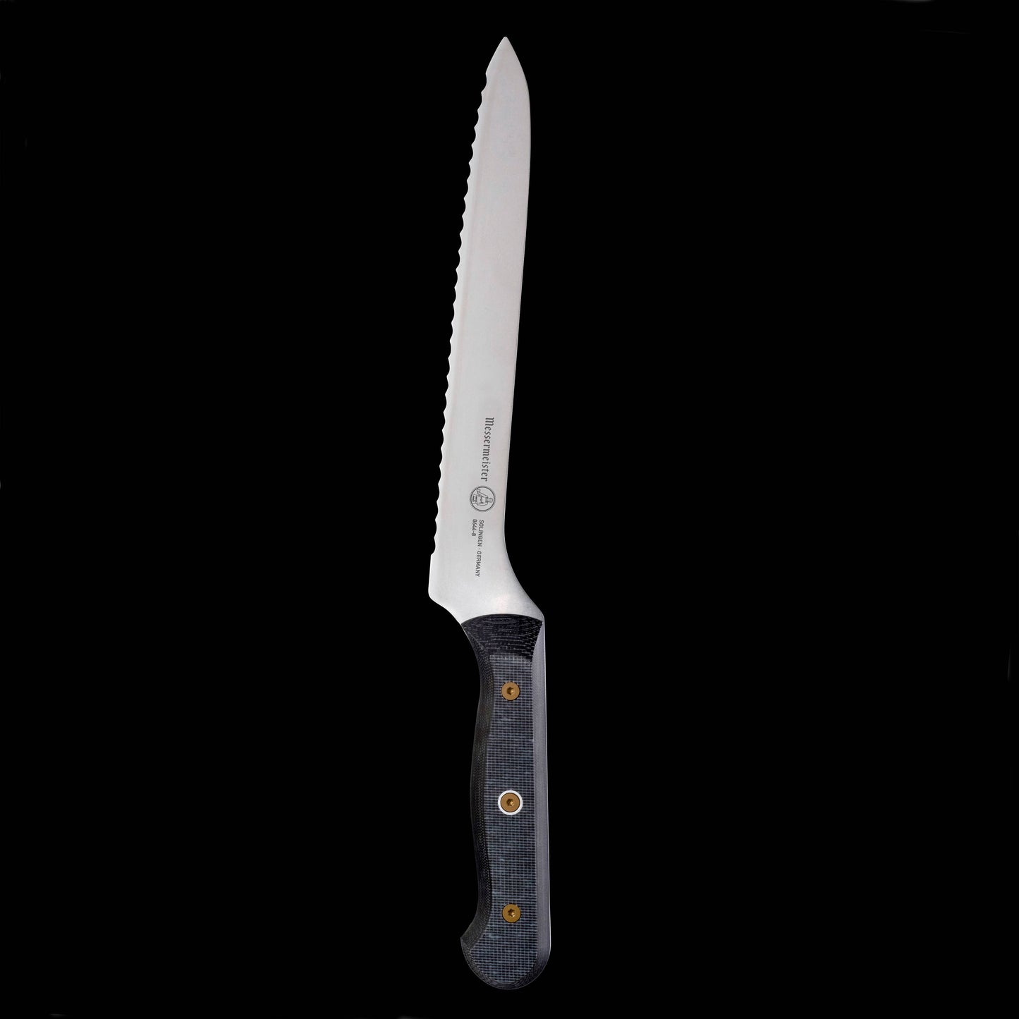 Messermeister 8" Custom, Offset Scalloped Knife