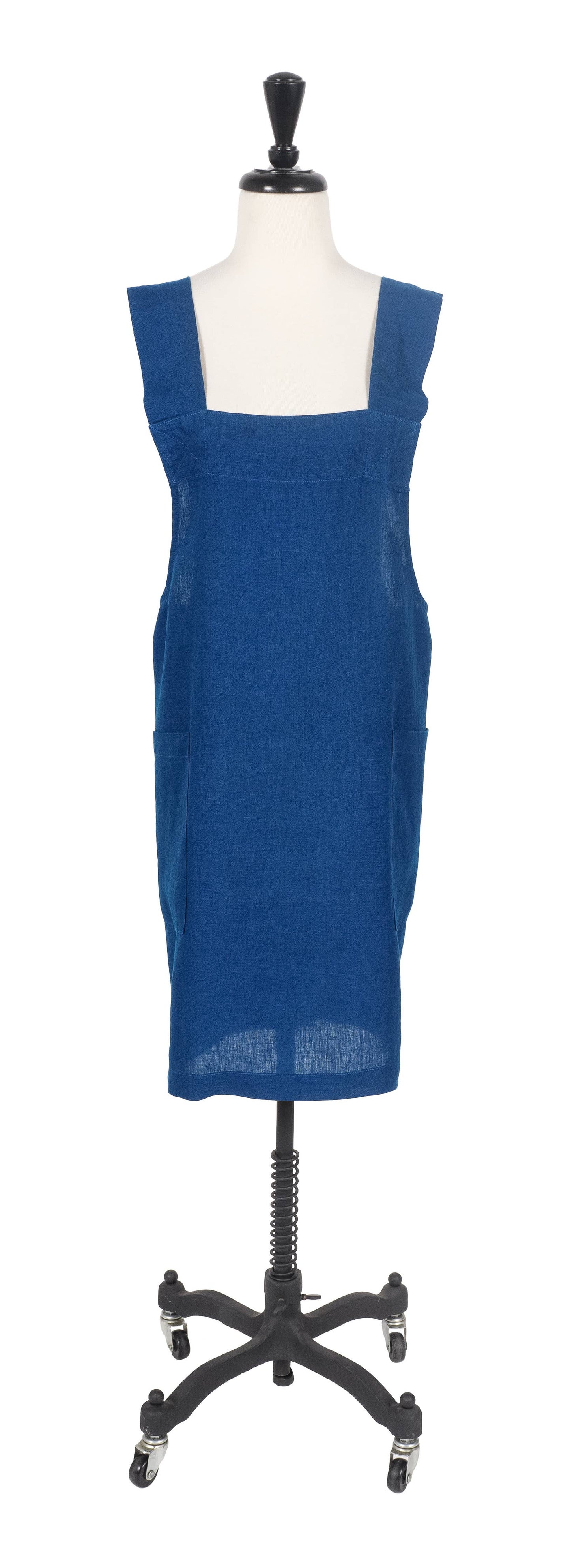 KAF Home, Stone Washed Linen Cross Back Smock Apron