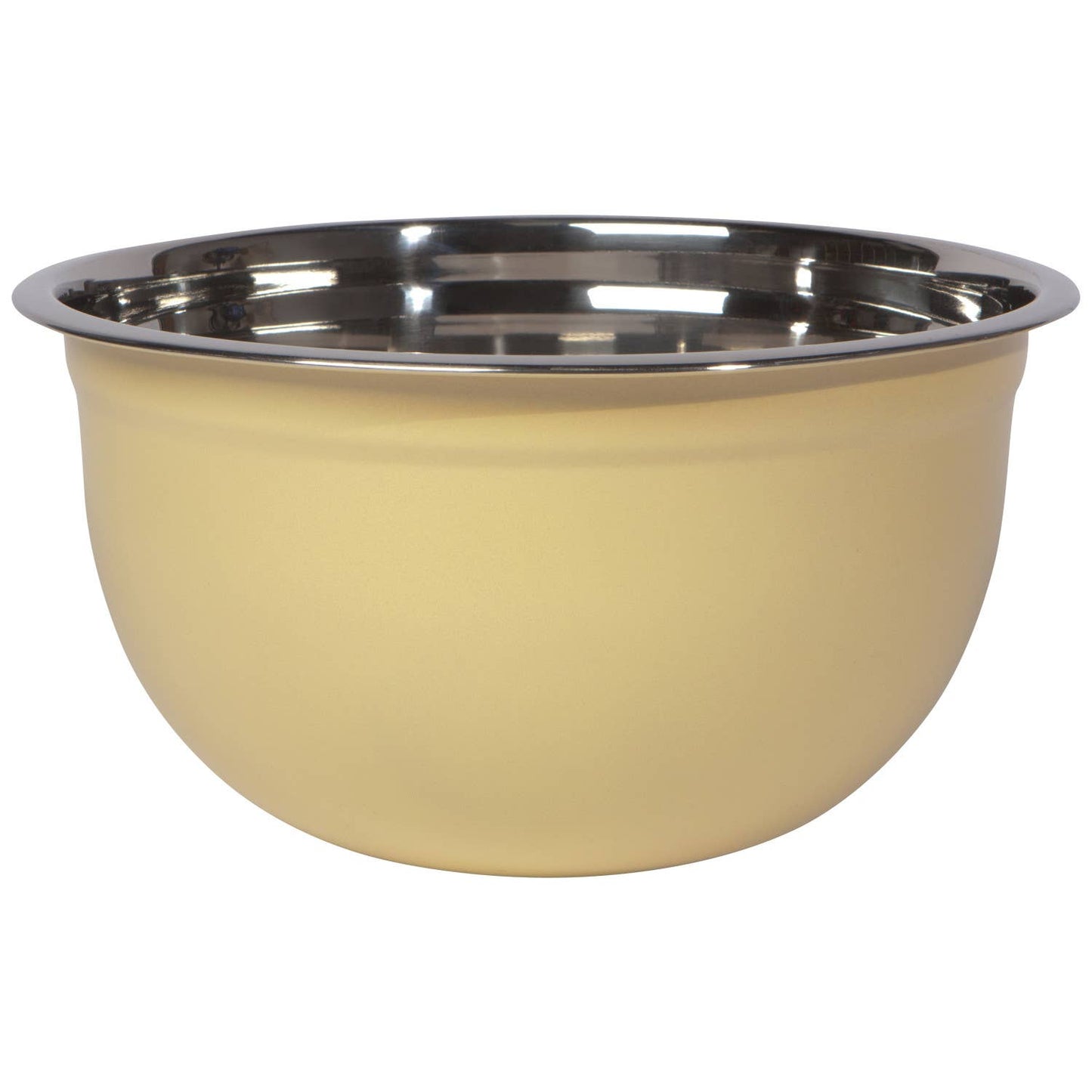 Mixing Bowls, Matte Steel Sunrise Yellow - Set of 3