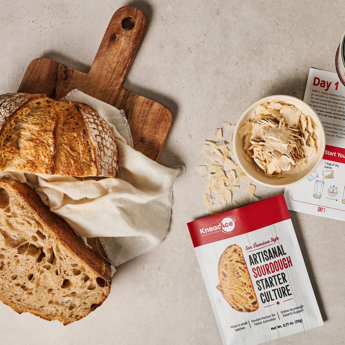 KneadAce® Sourdough Starter Culture