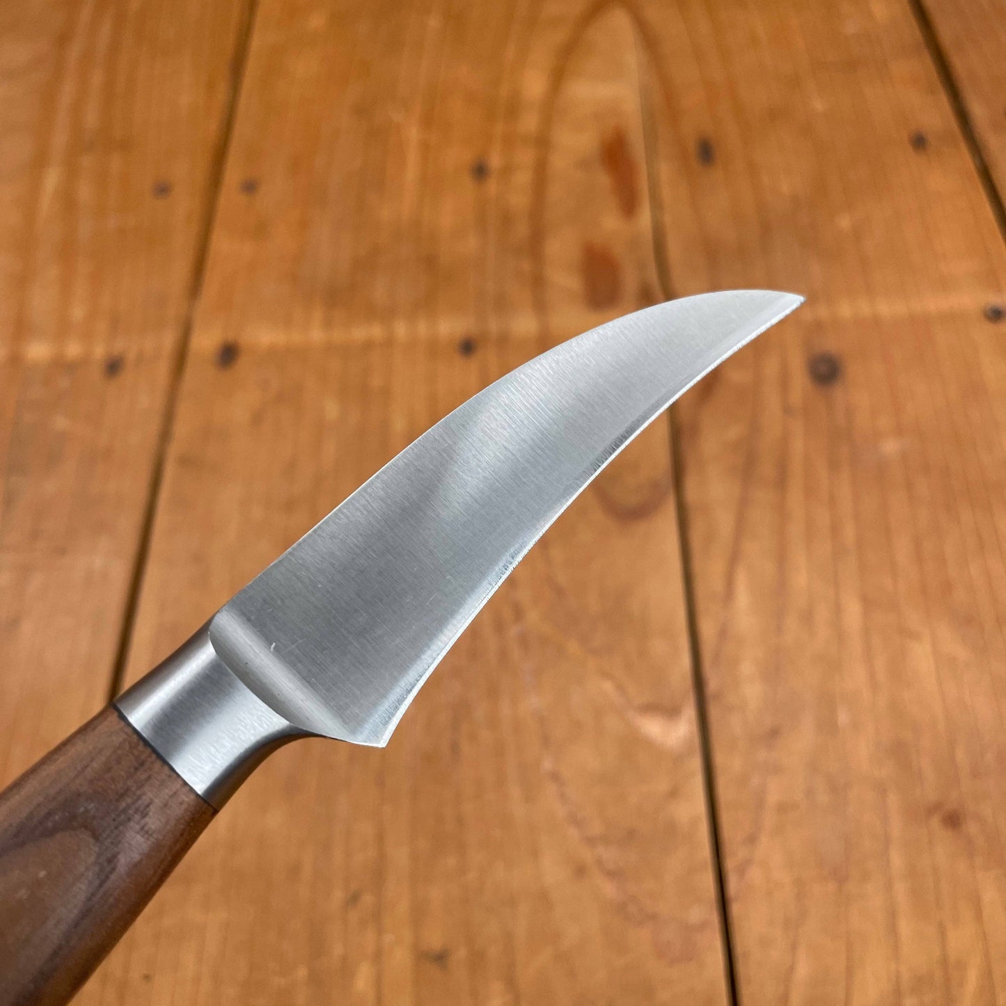 Friedr Herder Madera 2.75" Birds Beak Forged Stainless Walnut 1/2 Bolster