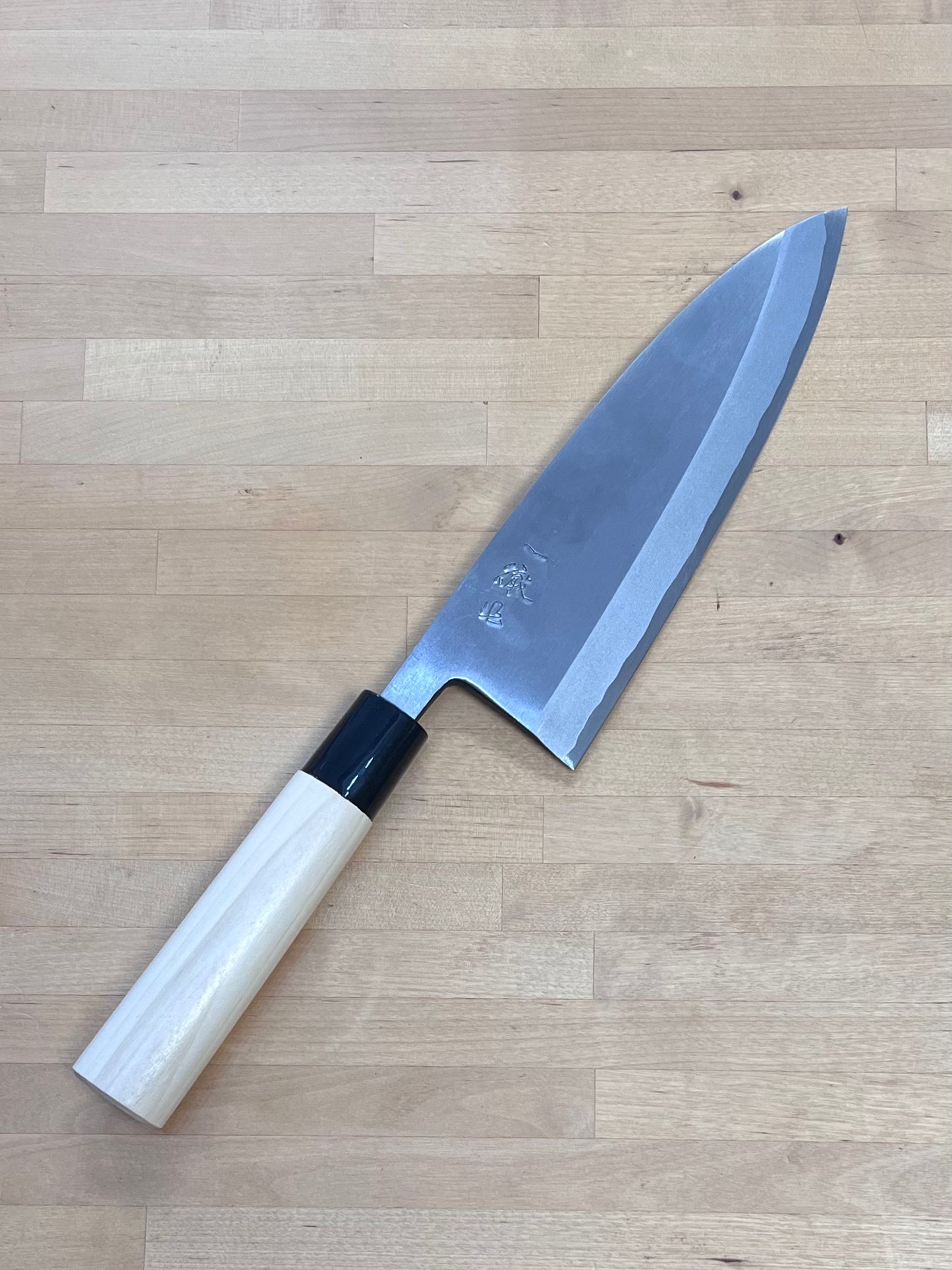 Ittetsu, Deba 180mm - single bevel Shirogami #2 carbon steel IJF-11108