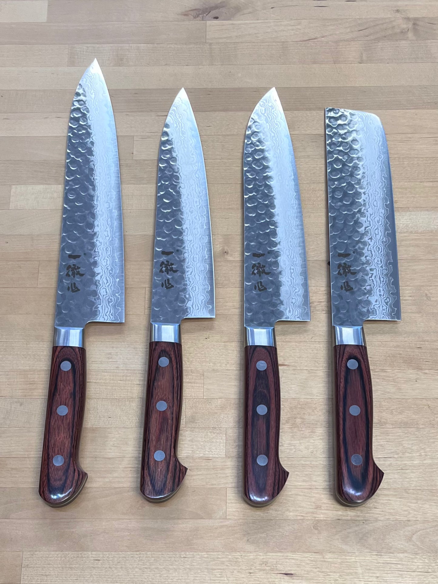 Ittetsu, Nakiri 165mm - Damascus VG10 IWC103