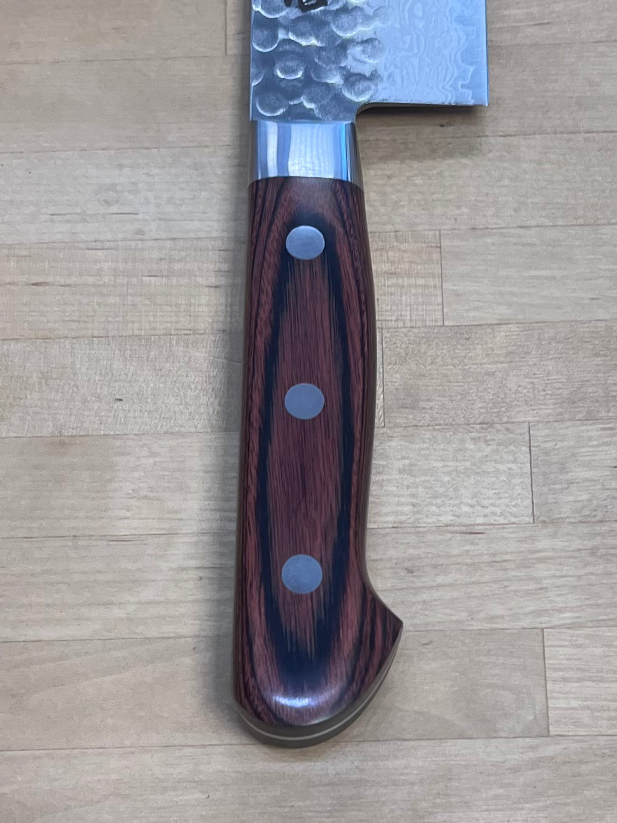 Ittetsu, Nakiri 165mm - Damascus VG10 IWC103