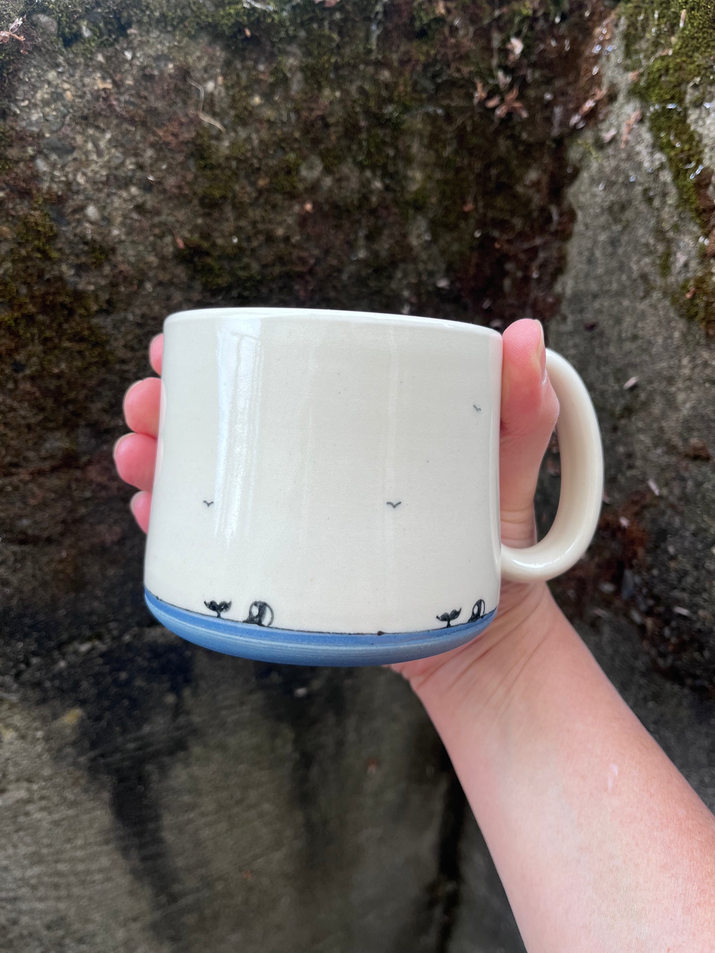 Downing Pottery Orca Mug (with handle)