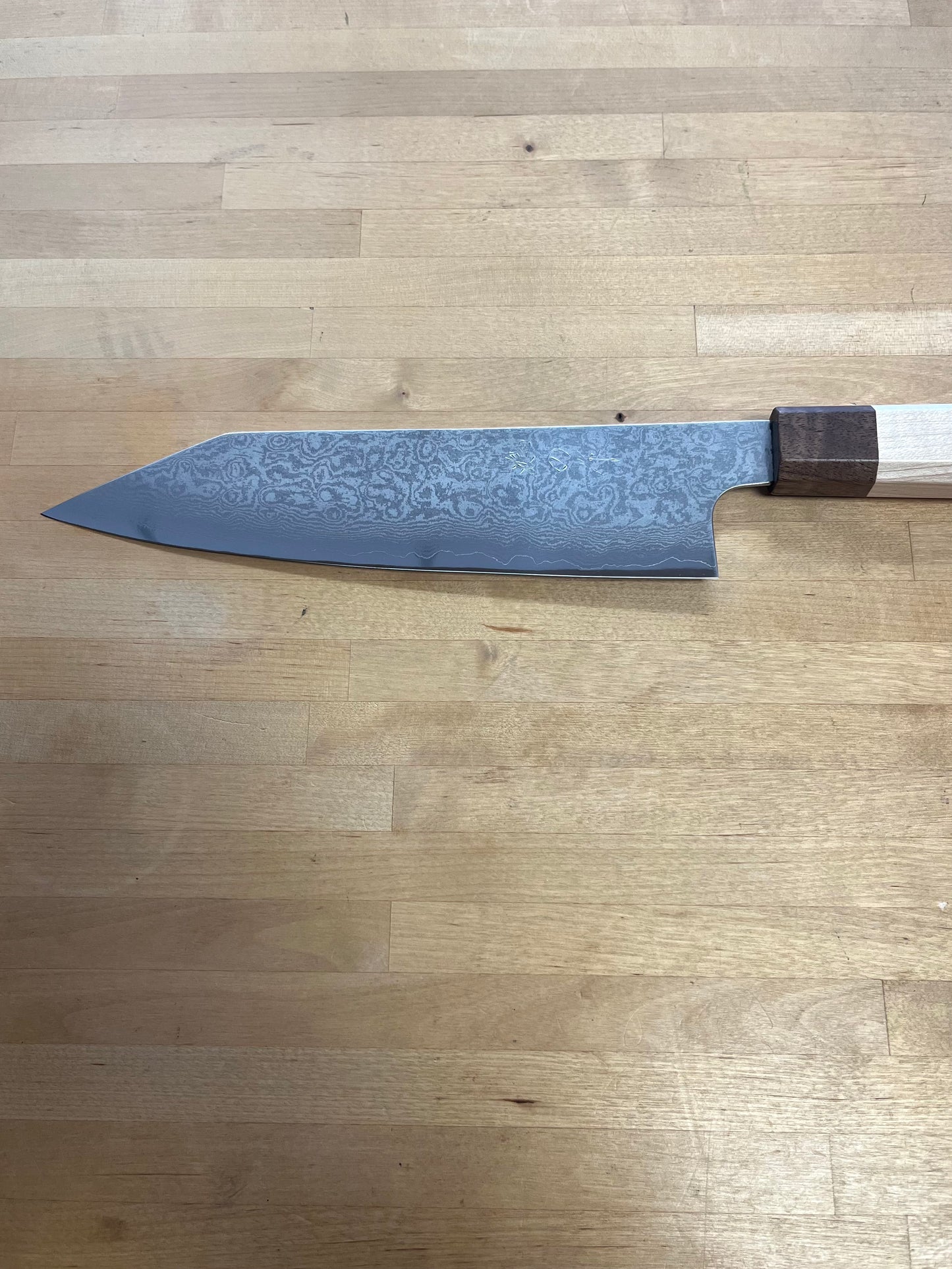 Kenshiro Hatono, Ginsan Damascus Gyuto 210 (KH-303)