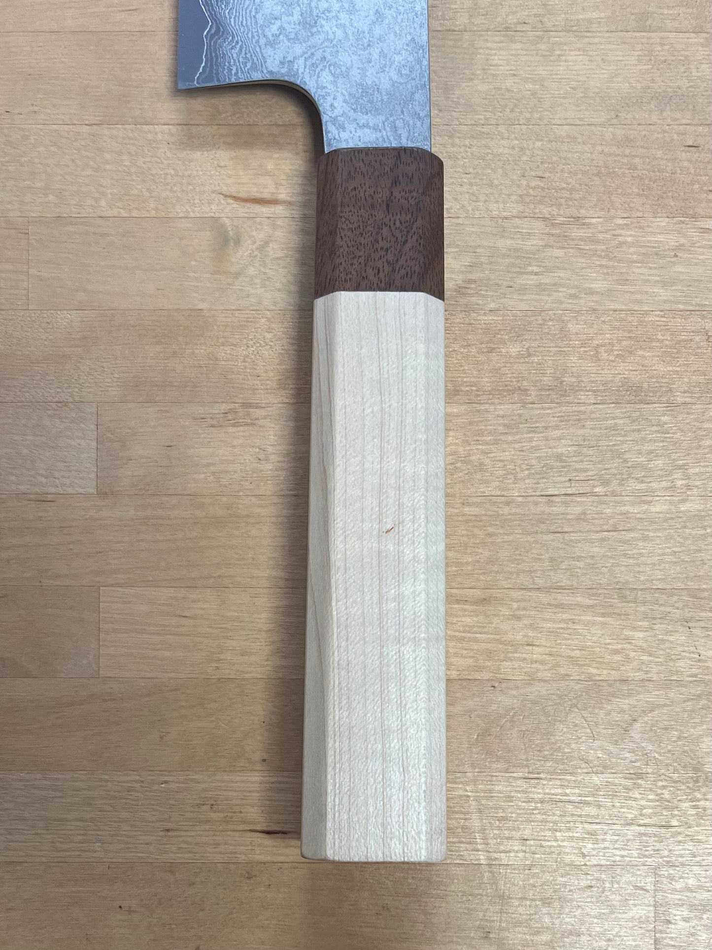 Kenshiro Hatono, Ginsan Damascus Gyuto 210 (KH-303)