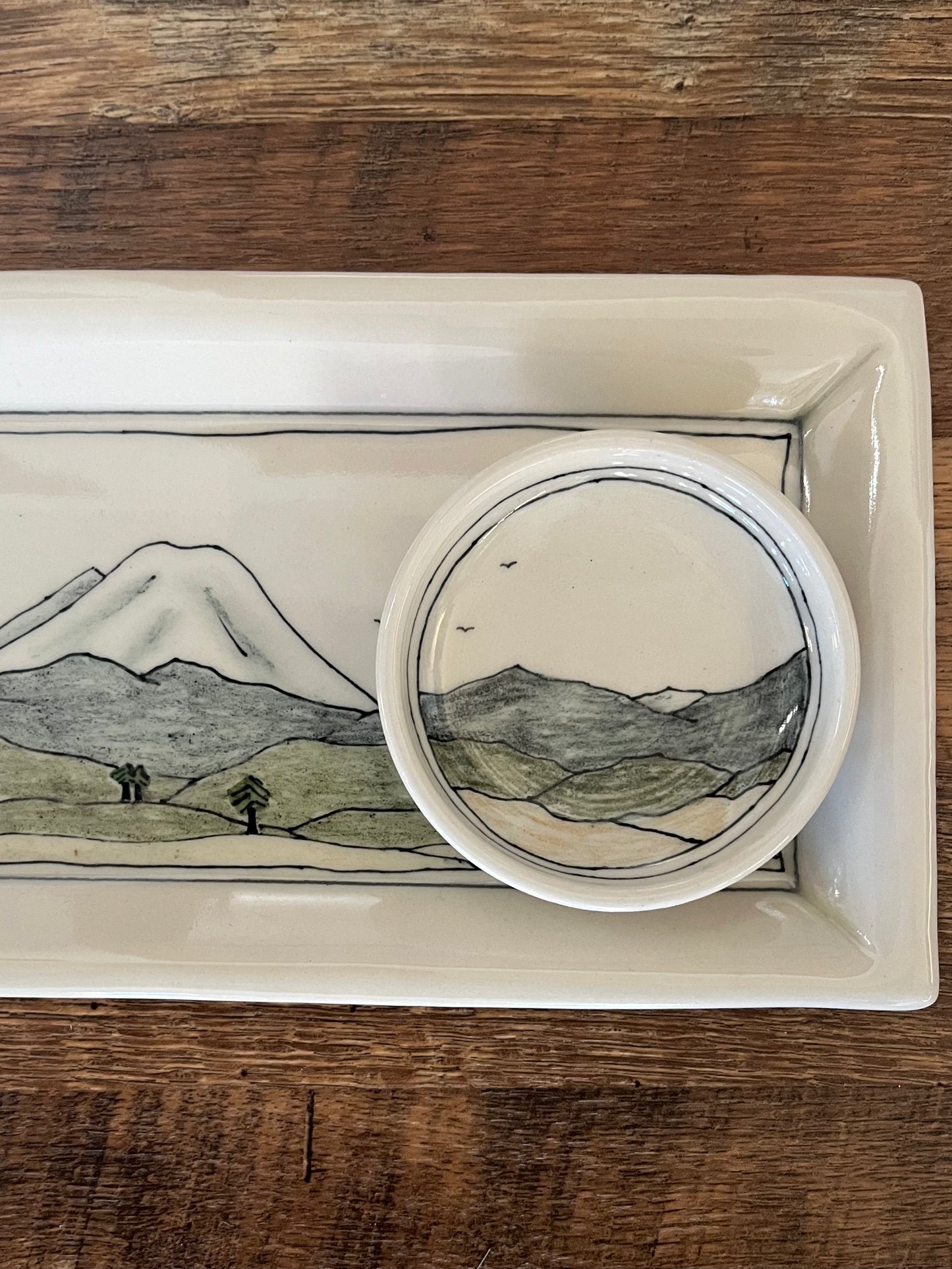 Downing Pottery Rectangle Platter - Large