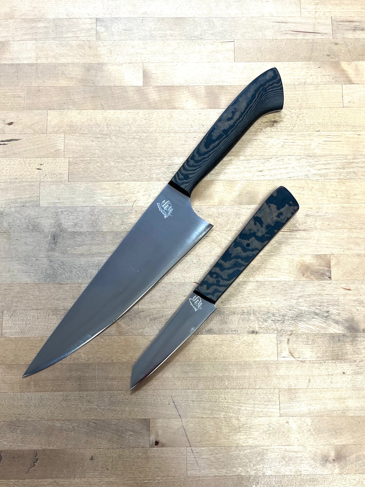Showalter Smithing, Chinook Chef and Perfect Pairing Stainless Steel Knife Set