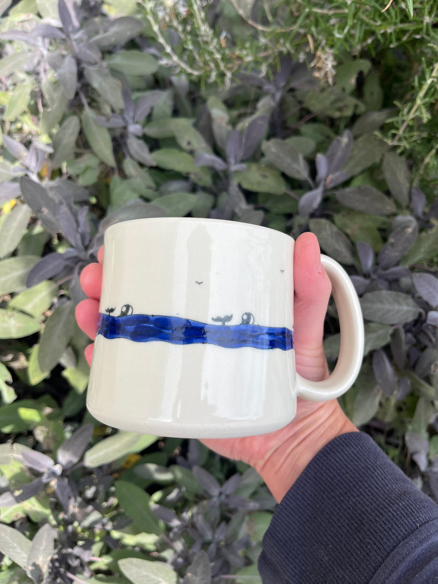Downing Pottery Orca Mug (with handle)