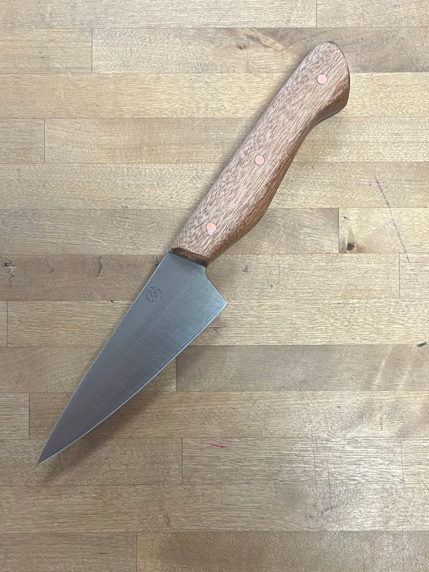 Grakka Metalworks, Small Utility Knives with hardwood handles