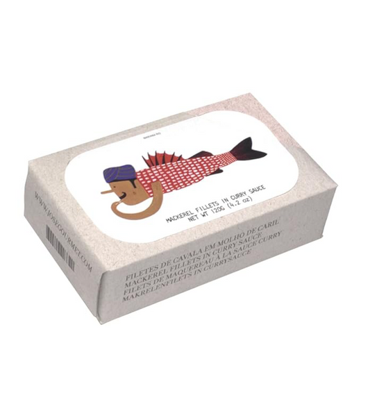 Jose Gourmet Mackerel Fillets in Curry, 120g