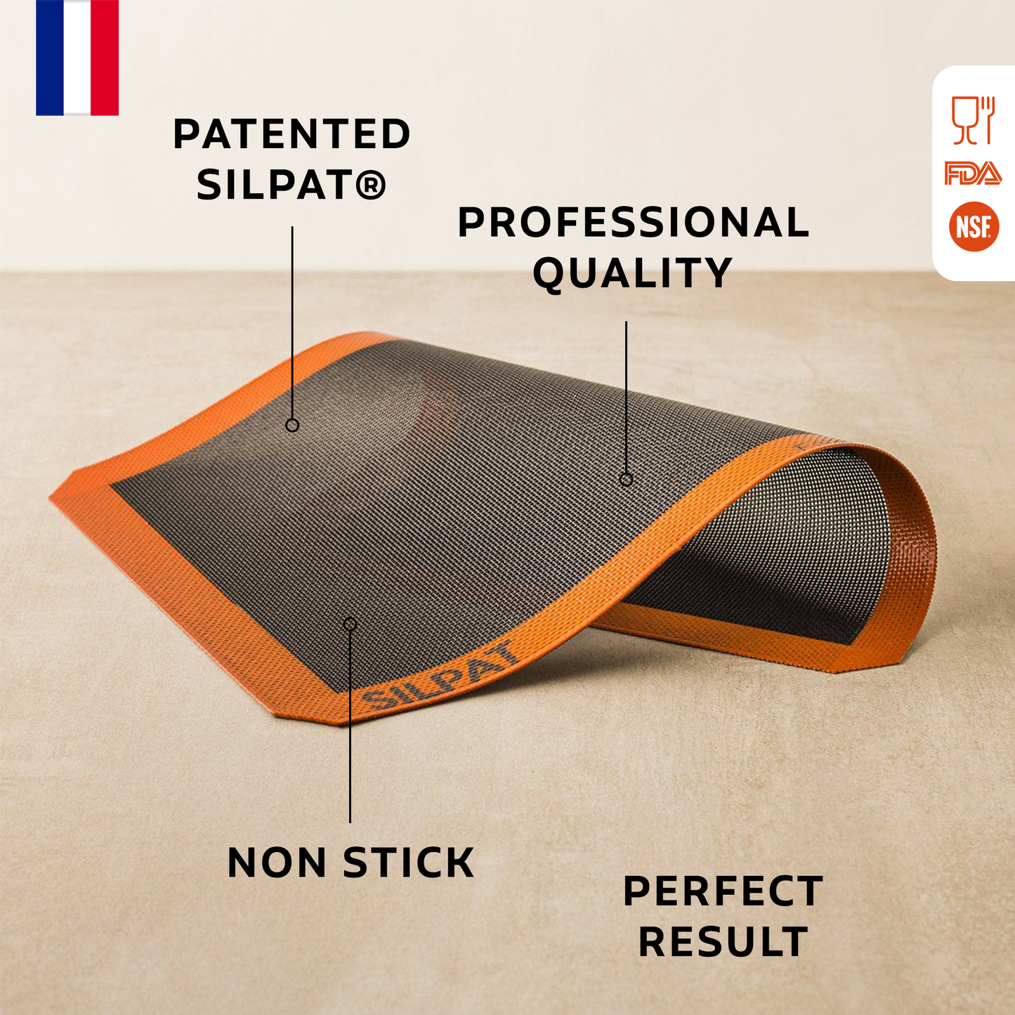 Silpat Bread Half Size Baking Mat
