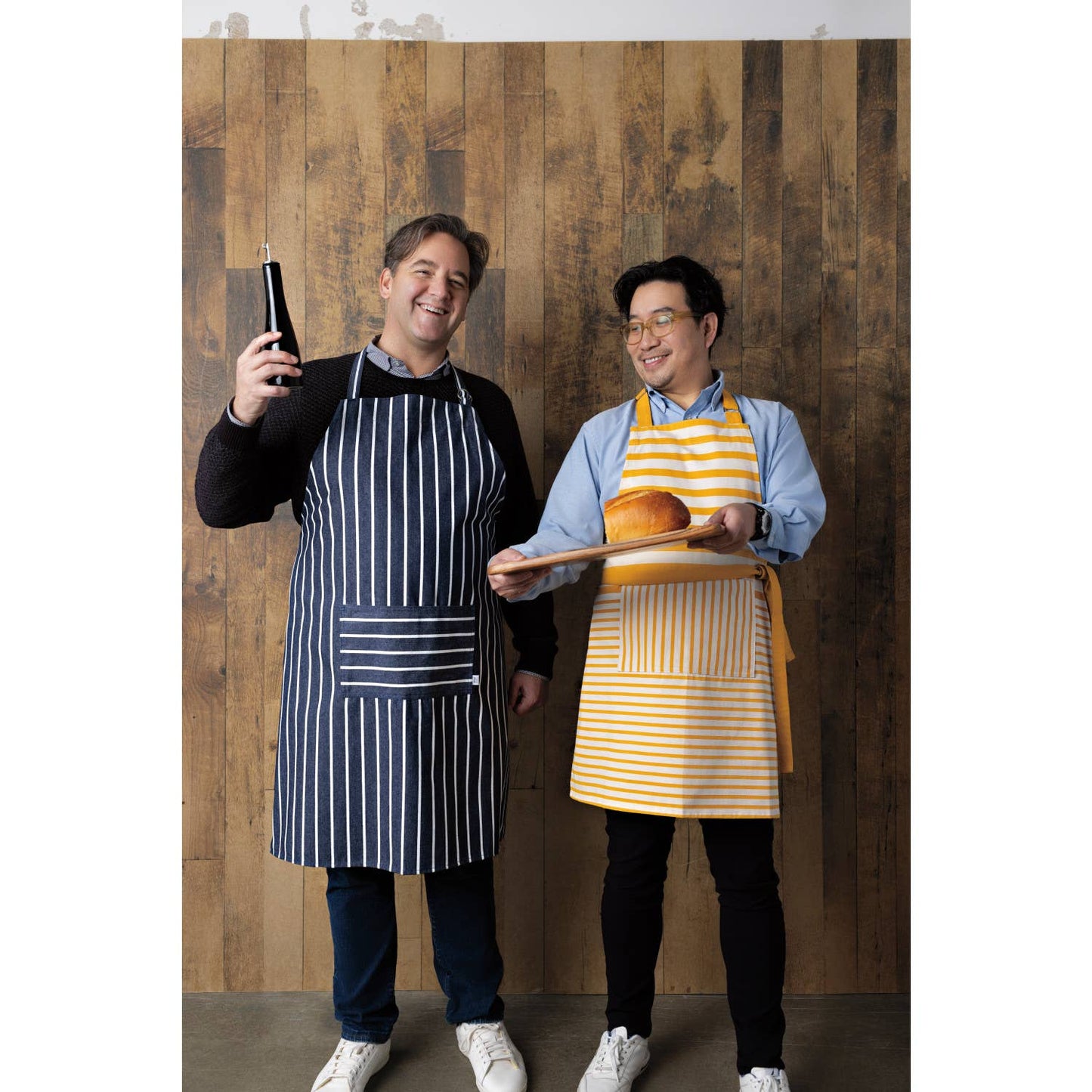 Now Designs, Awning Stripe Apron in Ochre