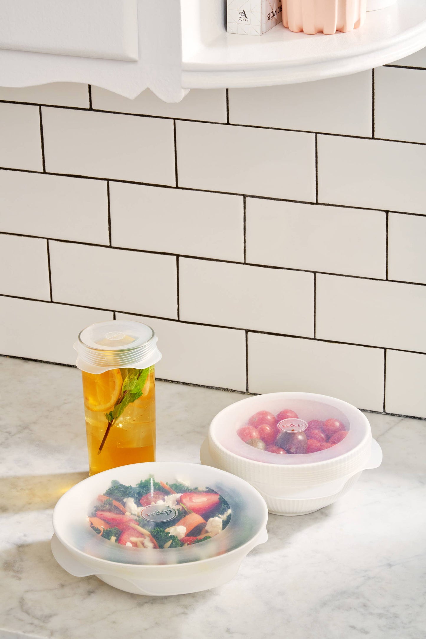 W&P Reusable Silicone Stretch Lids - Set of 6 Assorted Sizes