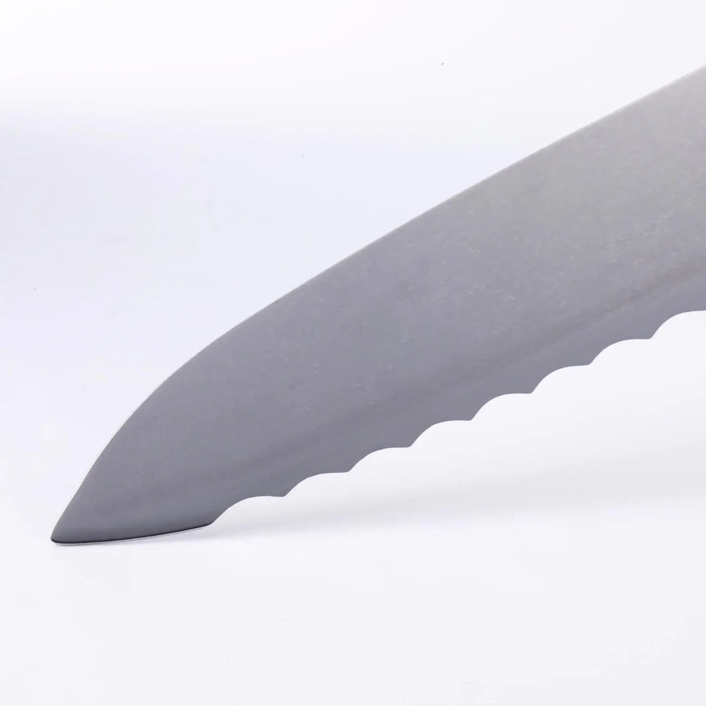 Messermeister 8" Custom, Offset Scalloped Knife
