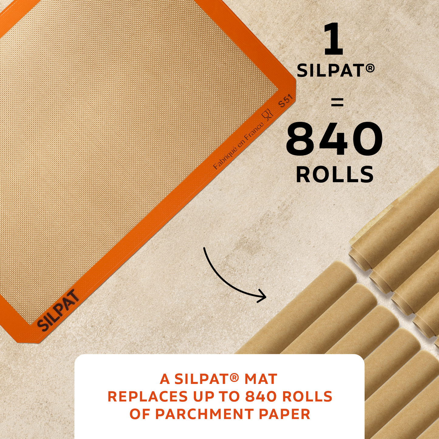 Silpat 3/4 Size Baking Mat