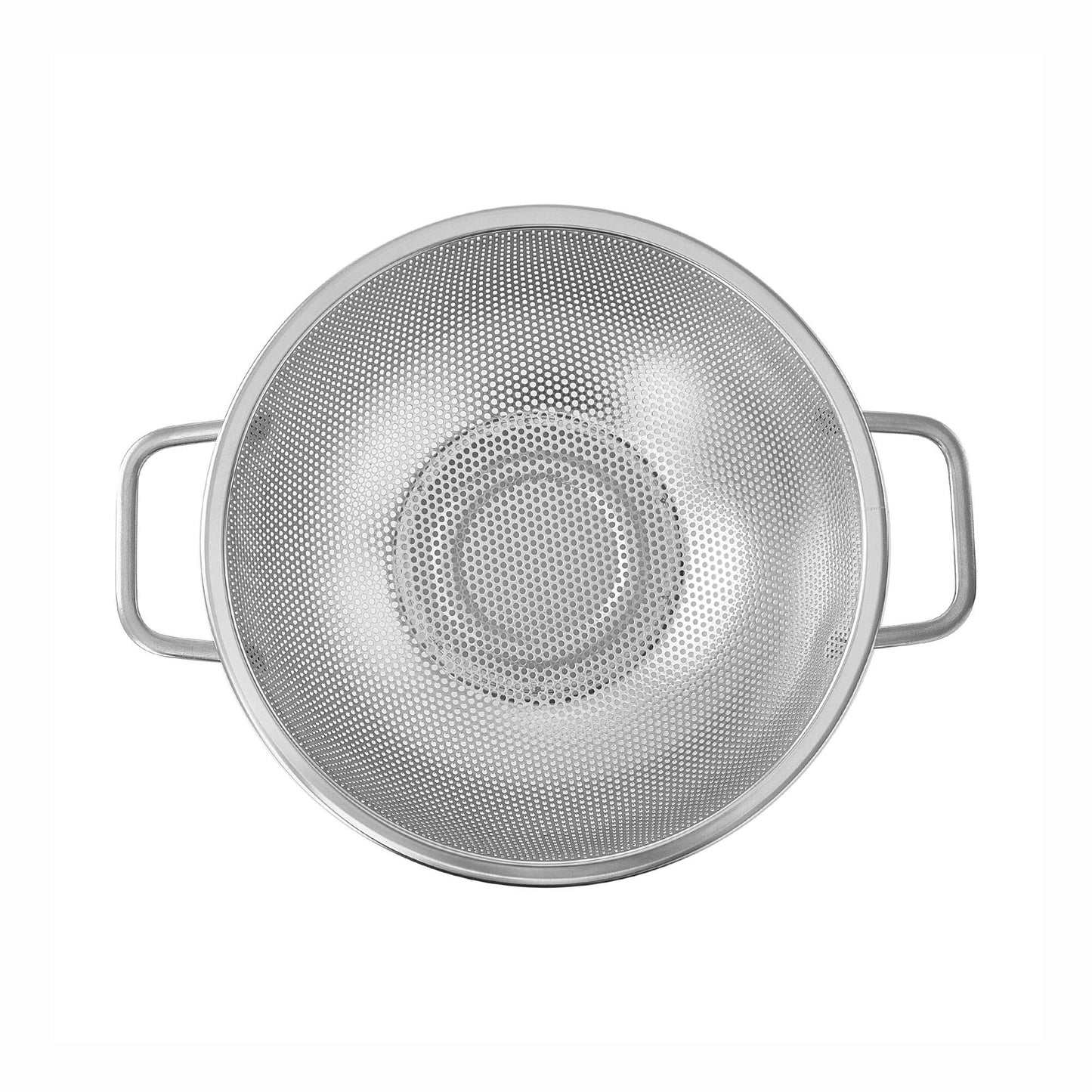 Colander - Small Stainless Steel Strainer, 3 Quart