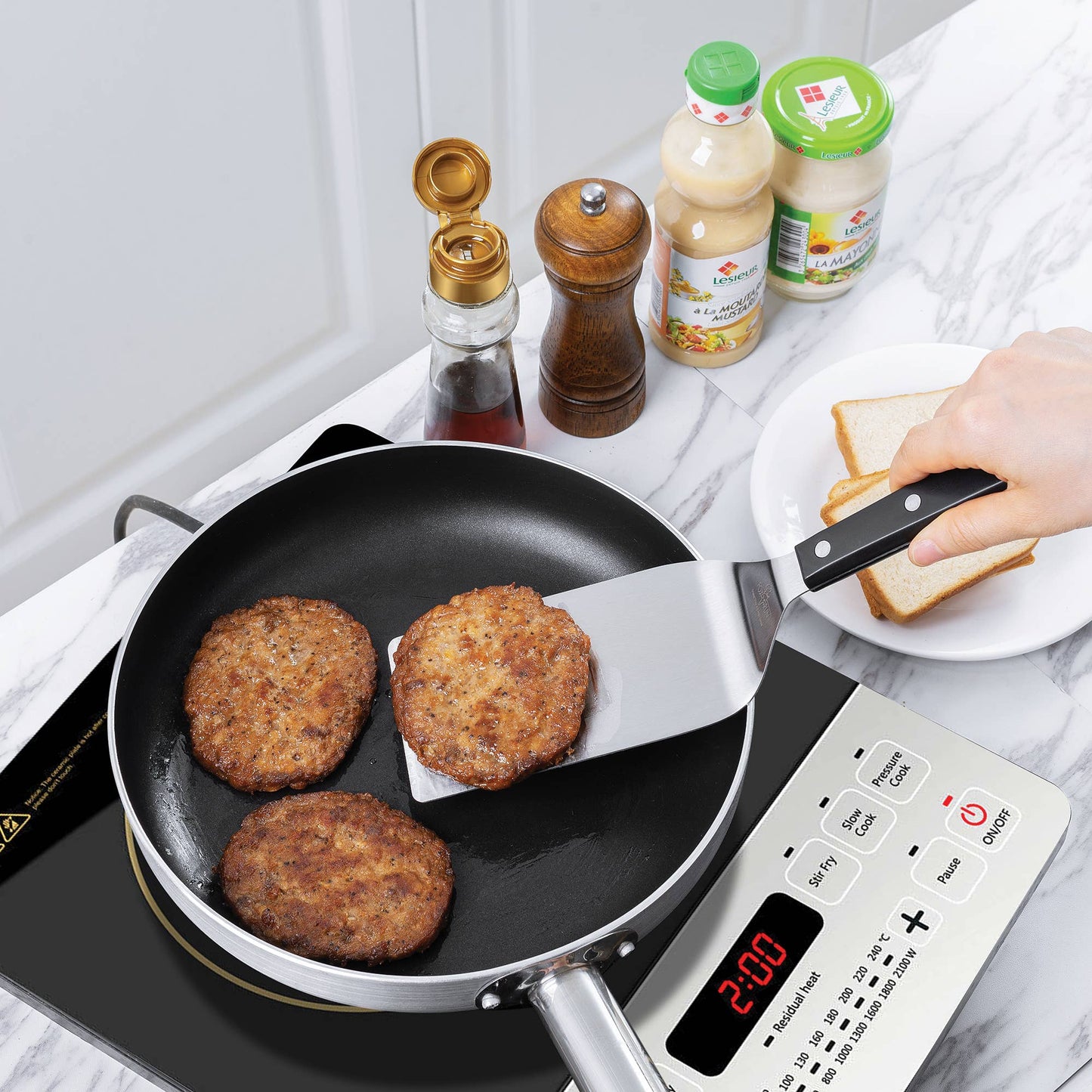 Fox Run Medium Stainless Steel Turner, 12"