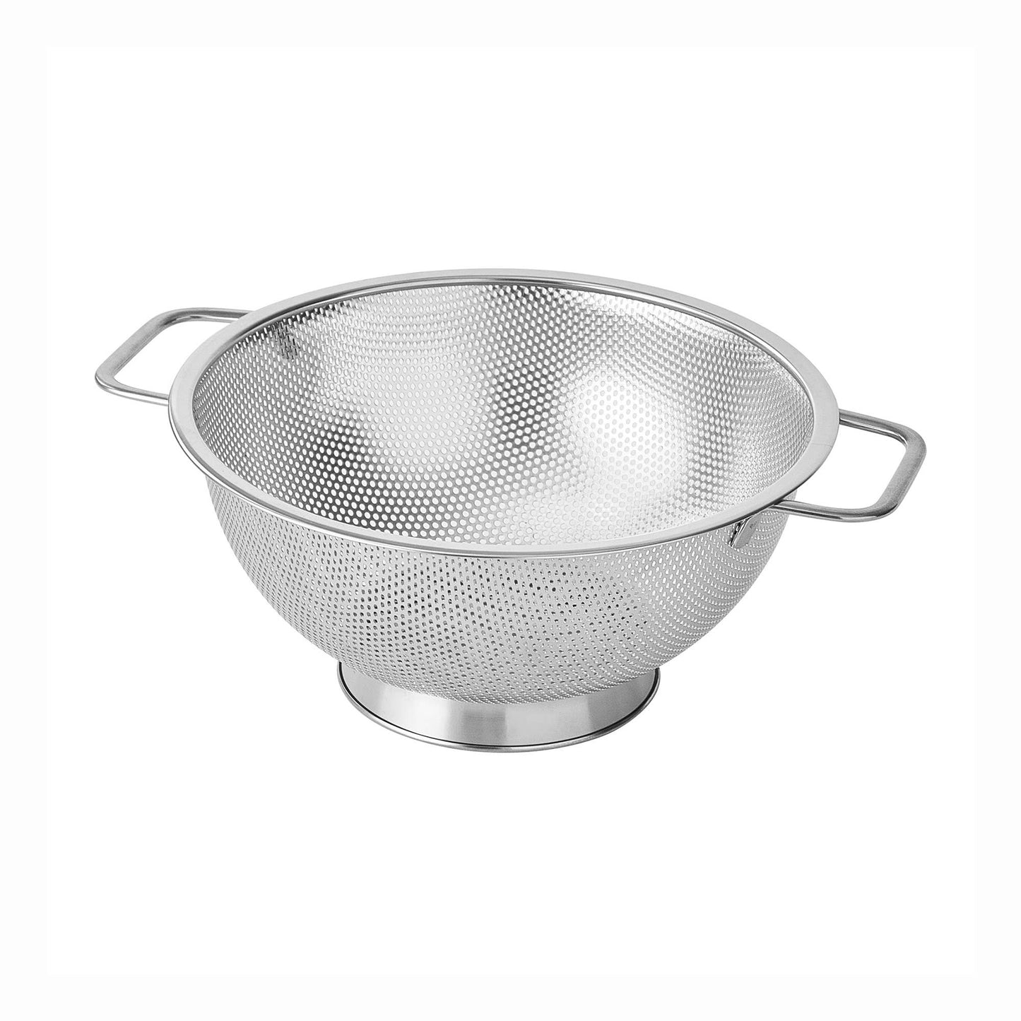Colander - Small Stainless Steel Strainer, 3 Quart