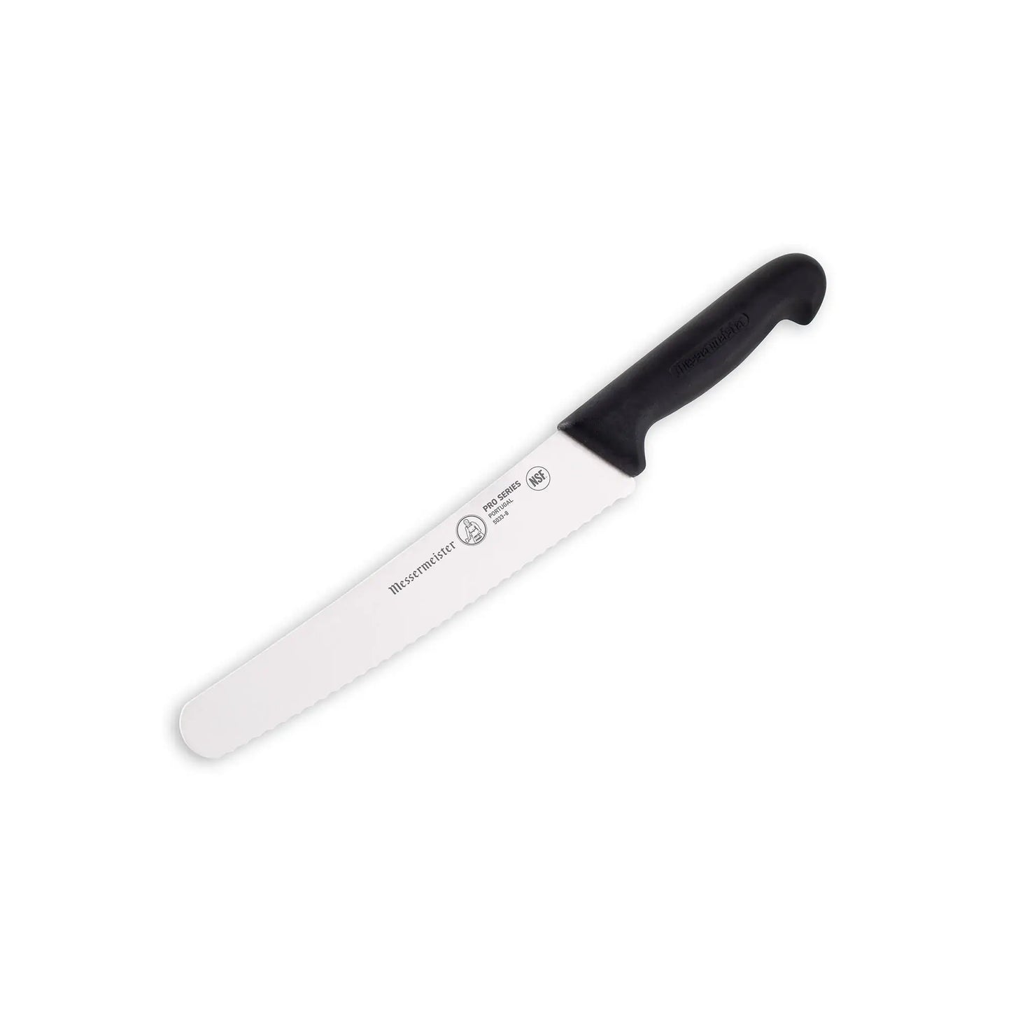 Messermeister Pro Series Scalloped Bread Knife - Round Tip - 10”