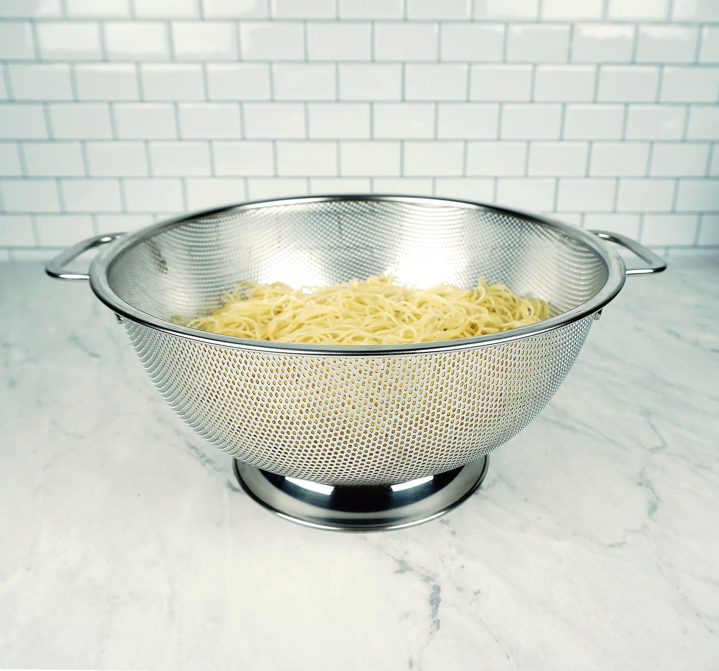 5QT Precision Pierced Colander