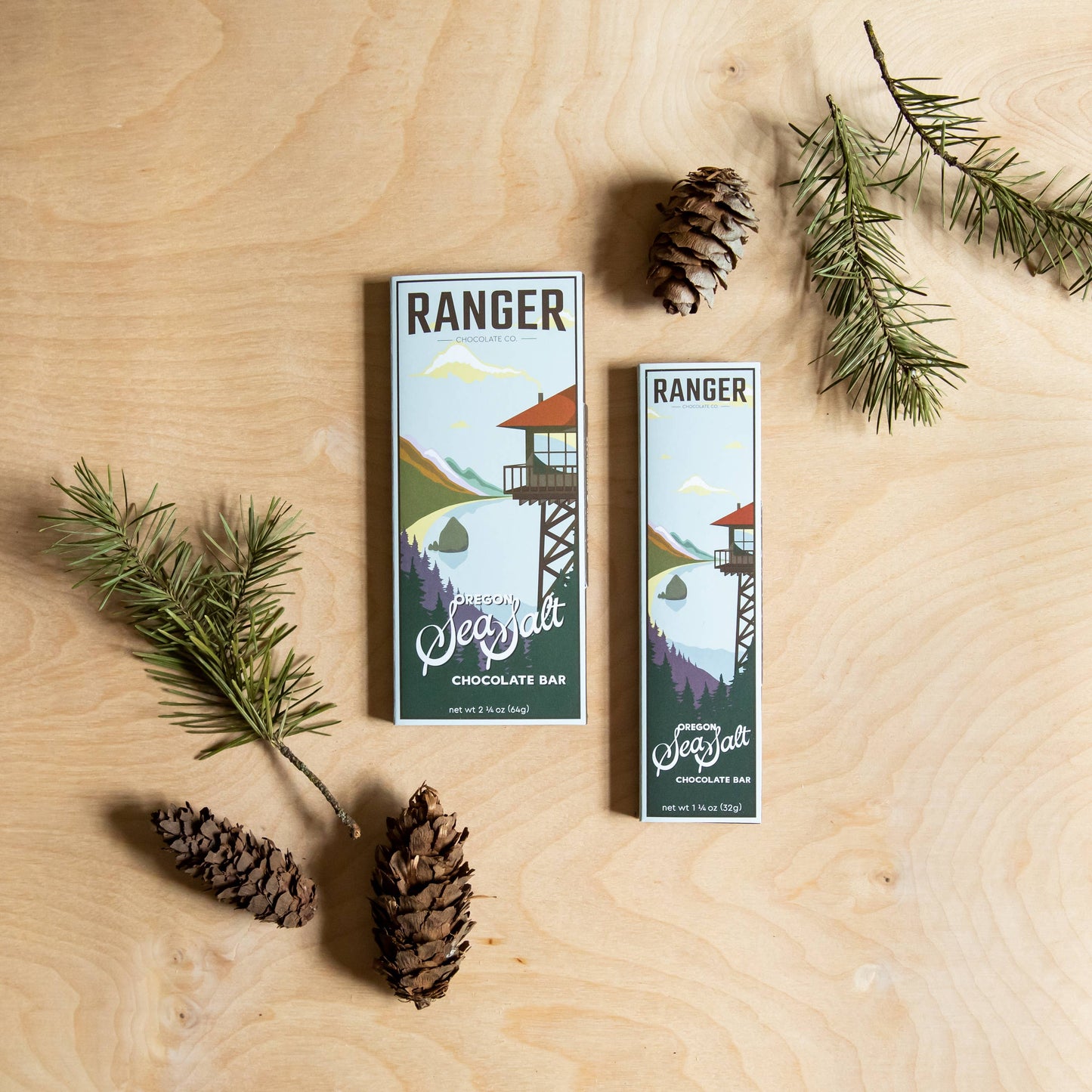 Ranger Chocolate Co., Oregon Sea Salt Chocolate Bar