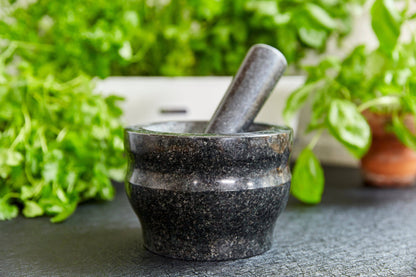 LARGE Cole & Mason Black Granite Mortar & Pestle