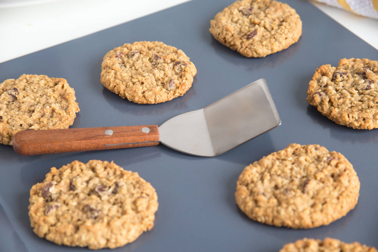 Fox Run, 7" Cookie Spatula - Stainless Steel with Wood Handle