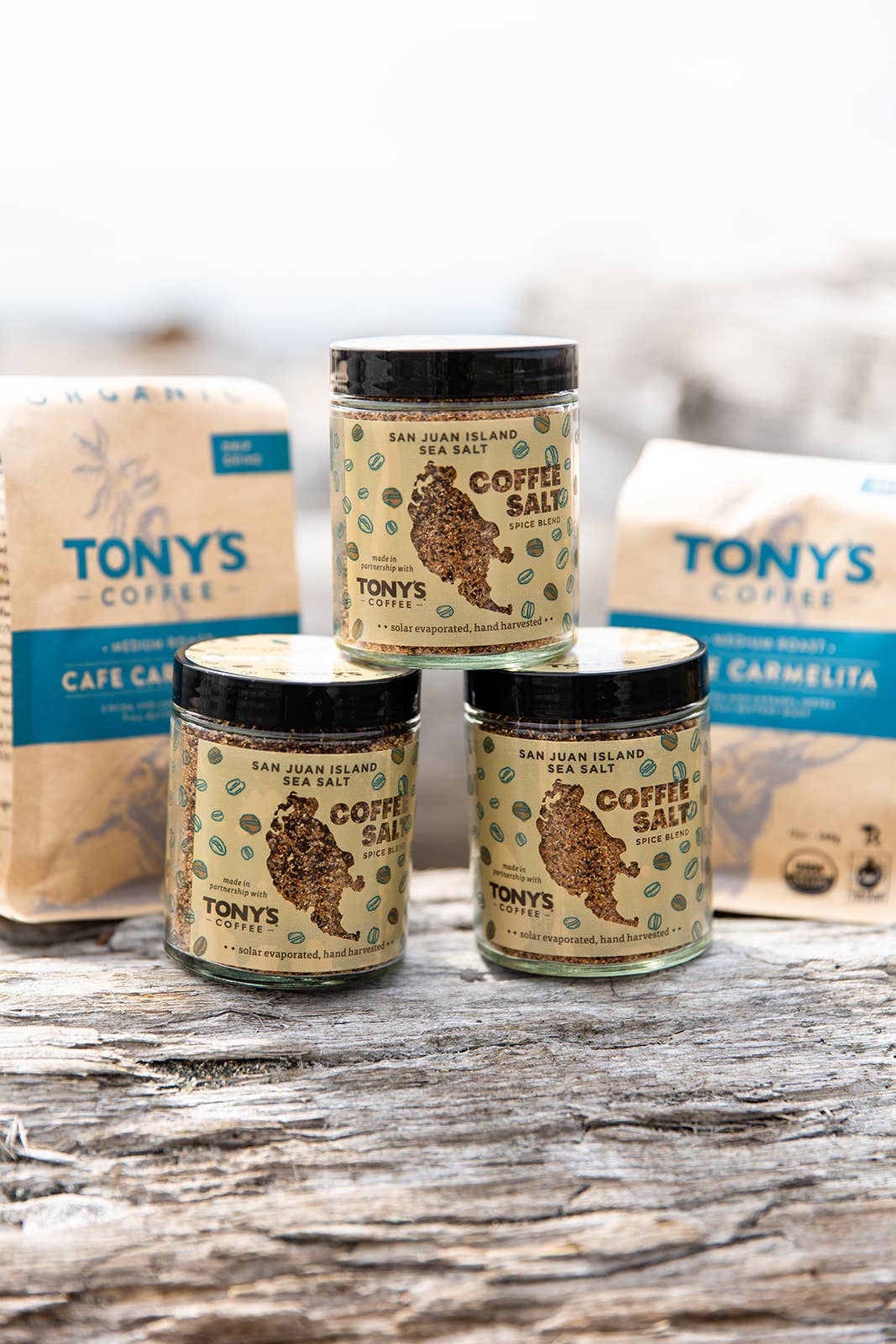 San Juan Island Sea Salt, Coffee Salt Spice Blend