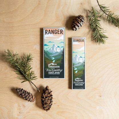 Ranger Chocolate Co., Oregon Wine Country, Pinot Noir Chocolate Bar