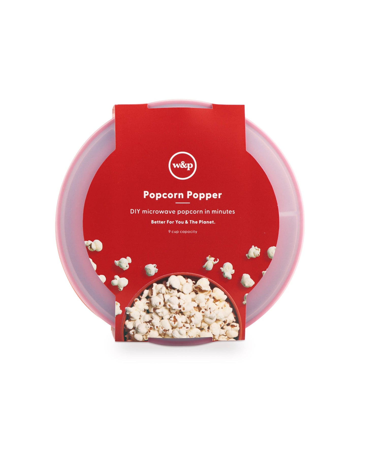 W&P Standard Size Popcorn Popper - Silicone Reusable Maker