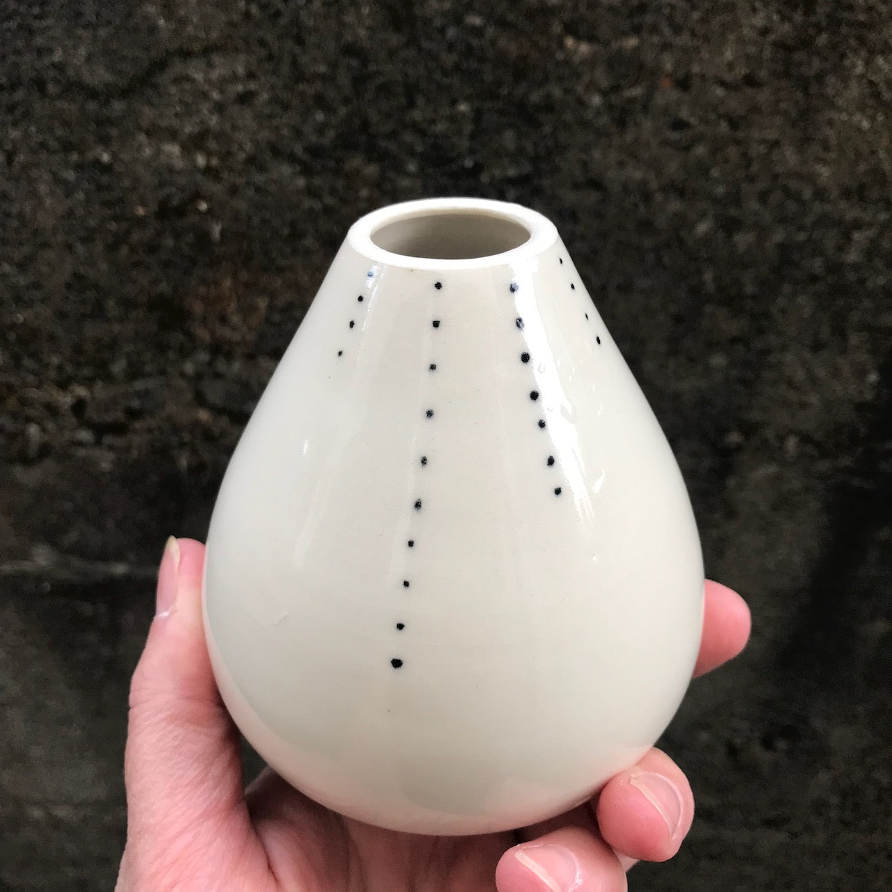 Downing Pottery Vase - Bud, single stem