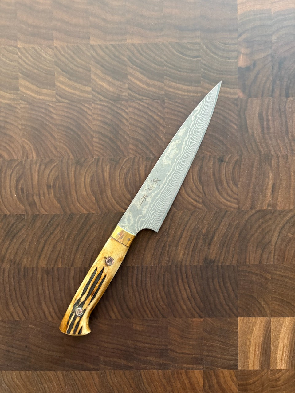 Takeshi Saji - VG10 Black Damascus, Petty 150 (HA-4603)