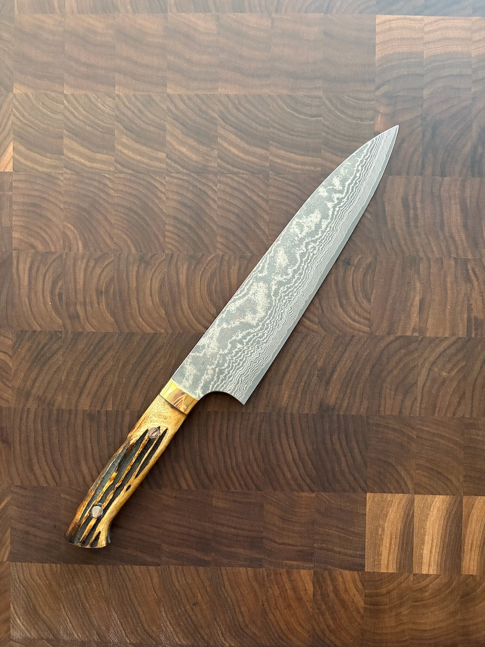 Takeshi Saji - VG10 Black Damascus, Gyuto 210 (HA-4608)