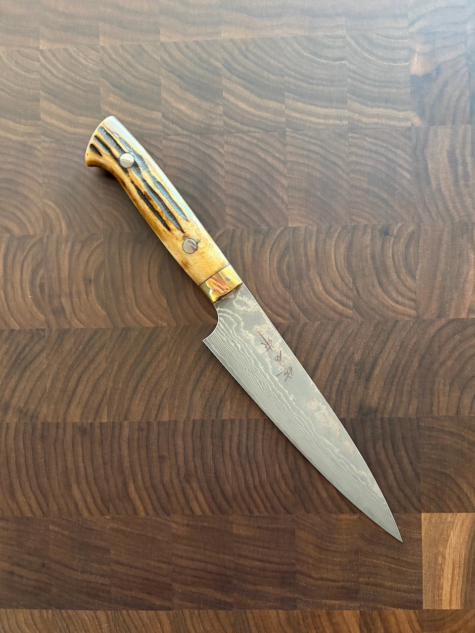 Takeshi Saji - VG10 Black Damascus, Petty 150 (HA-4603)