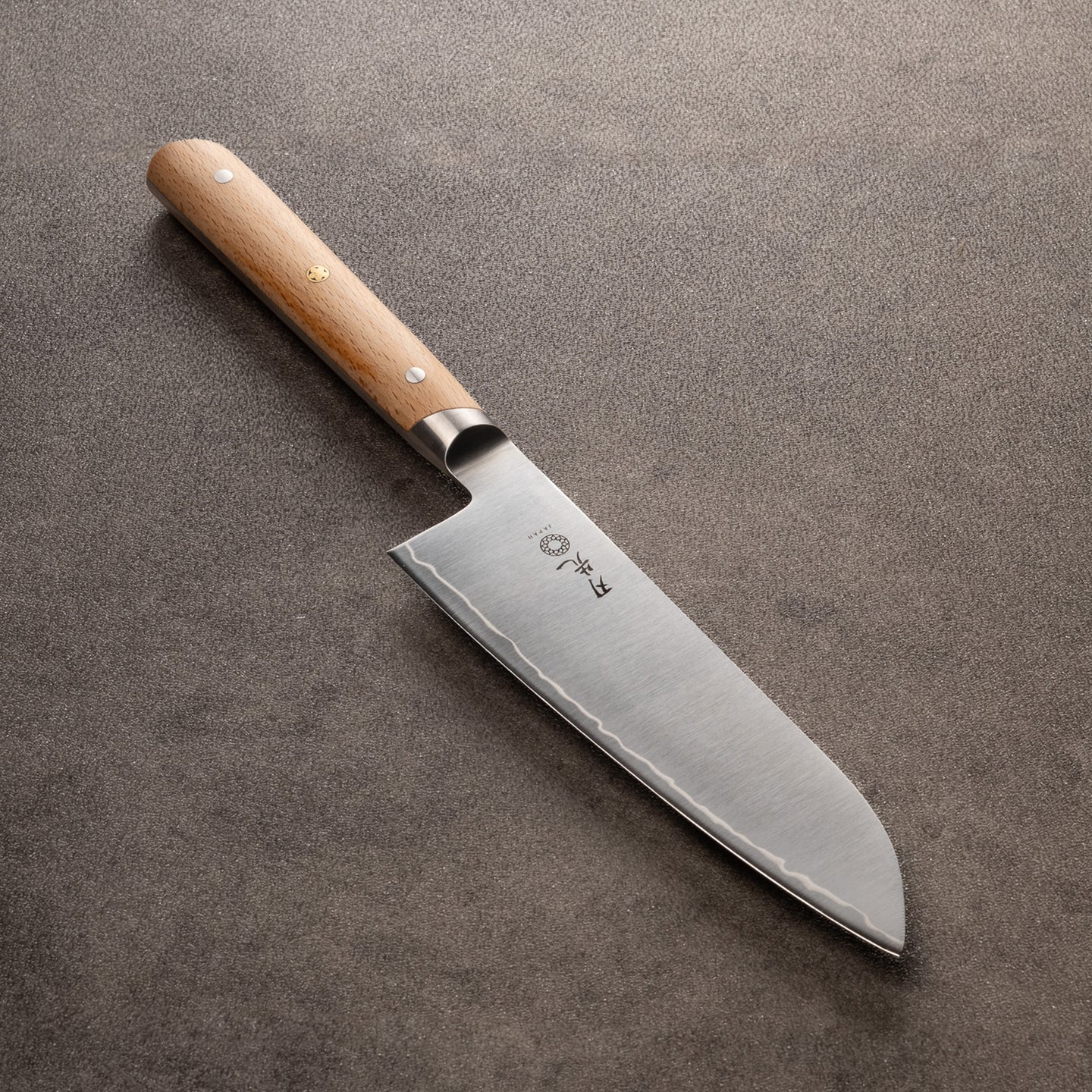 Hazaki - Santoku, Beech Wood handle