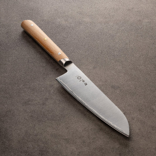 Hazaki - Santoku, Beech Wood handle