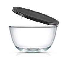 Joy Jolt - 4 Glass Mixing Bowls With Lids, Nesting Bowls