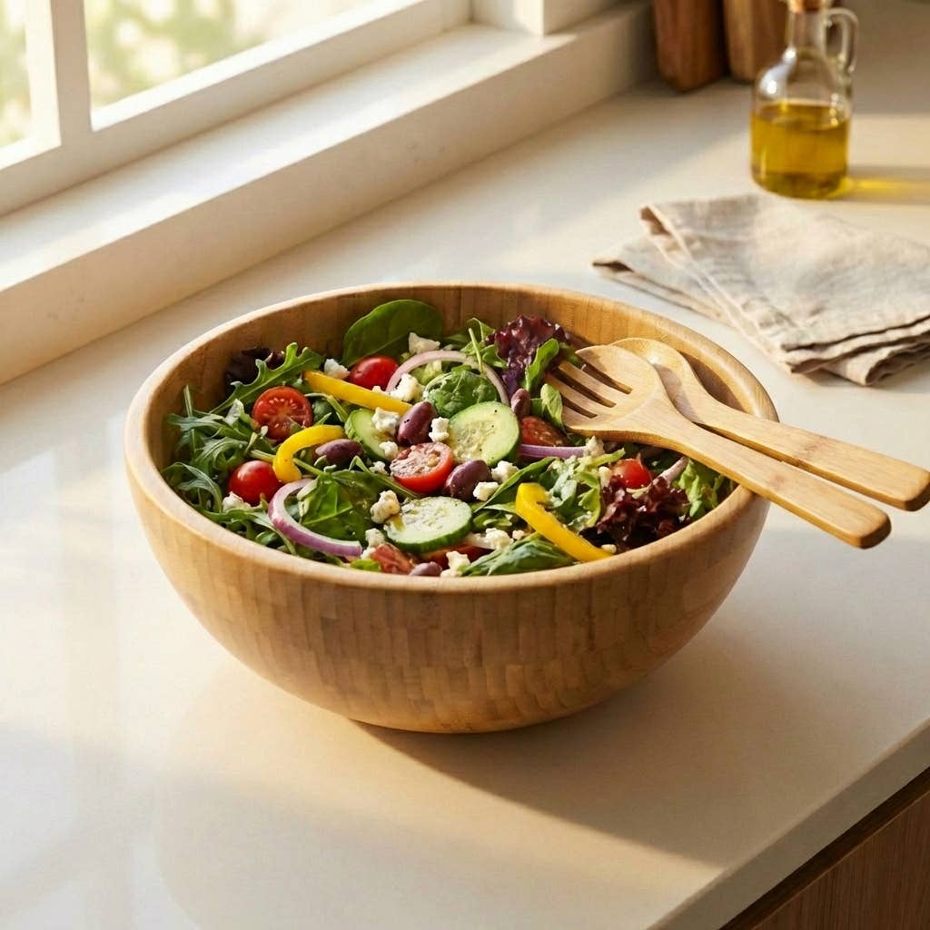 Bamboo Switch, Large Serving Bowl