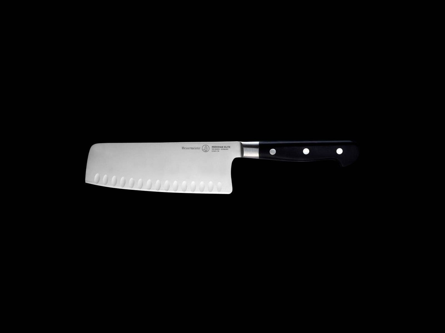 Messermeister 7" Meridian Elite, Kullenschliff Vegetable Knife