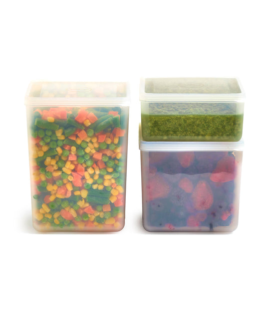 W&P Freezer Cube Storage Containers