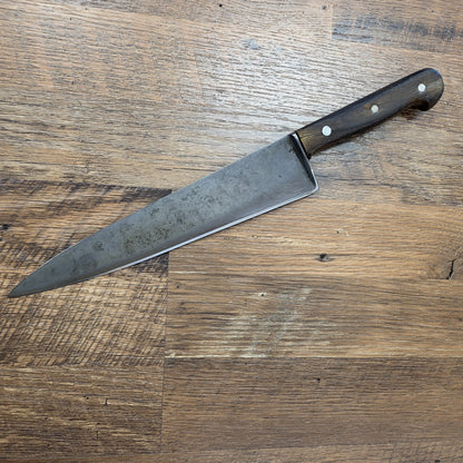 Refurbished - Vintage 9" J.A. Henckels Twinworks, Carbon Steel Chef Knife