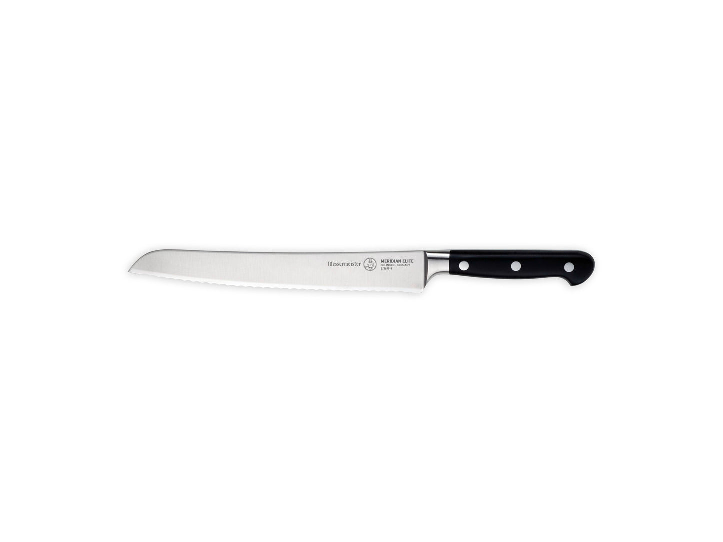 Messermeister 9" Meridian Elite, Scalloped Bread Knife